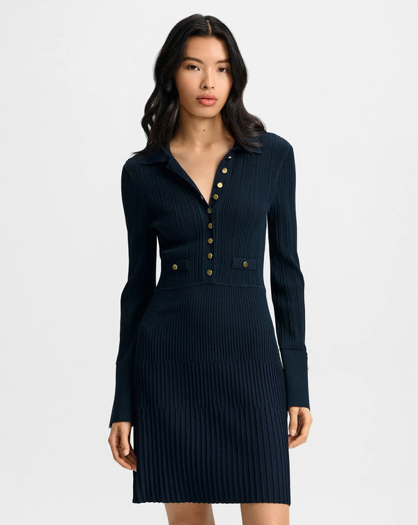 Veronica Beard - Lauper Sweater Dress - Navy