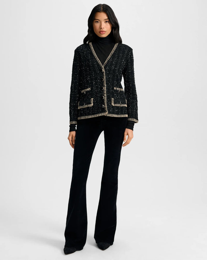 Veronica Beard - Ceriani Tweed Jacket - Black