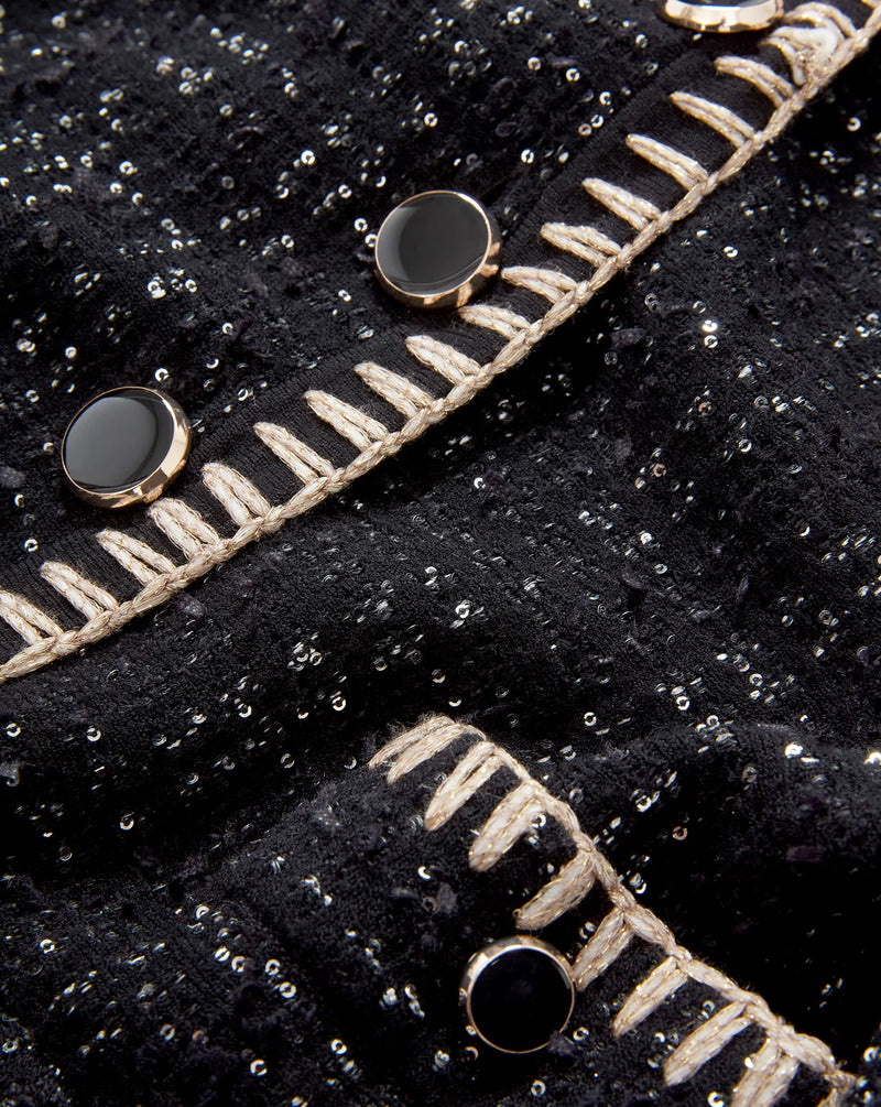 Veronica Beard - Ceriani Tweed Jacket - Black