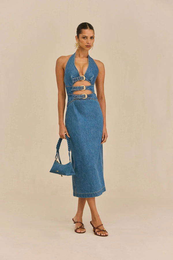 Cult Gaia - Estelle Dress - Stone Wash