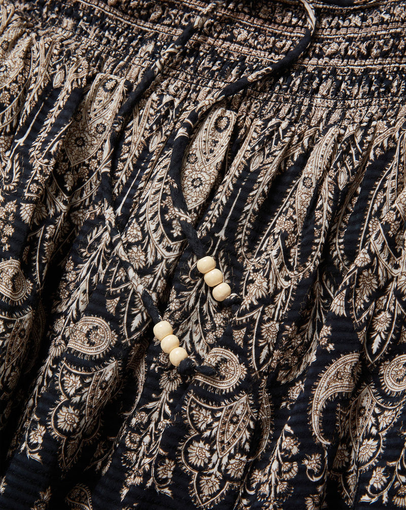 Veronica Beard - Ayanna Halter Maxi Dress - Black Multi