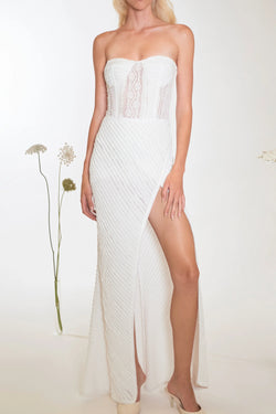 Charo Ruiz - Fae Long Dress - White