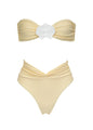 Shani Shemer - Callisto Bikini Top - Butter