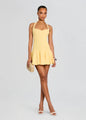Retrofete - Laurenza Dress - Metallic Buttercream