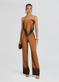 SER.O.YA - Marlowe Pant - Bosun Brown Tile