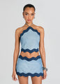 Retrofete - Iselda Denim Top - Montana Mix