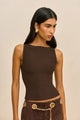 Cult Gaia - Orna Knit Top - Wren