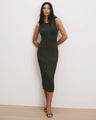 Veronica Beard - Tamiko Knit Midi Dress - Loden