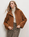 Veronica Beard - Bateman Suede Jacket - Acorn