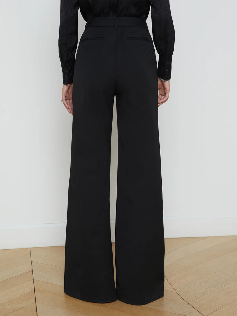 L’agence - Pilar wide leg pant - Black