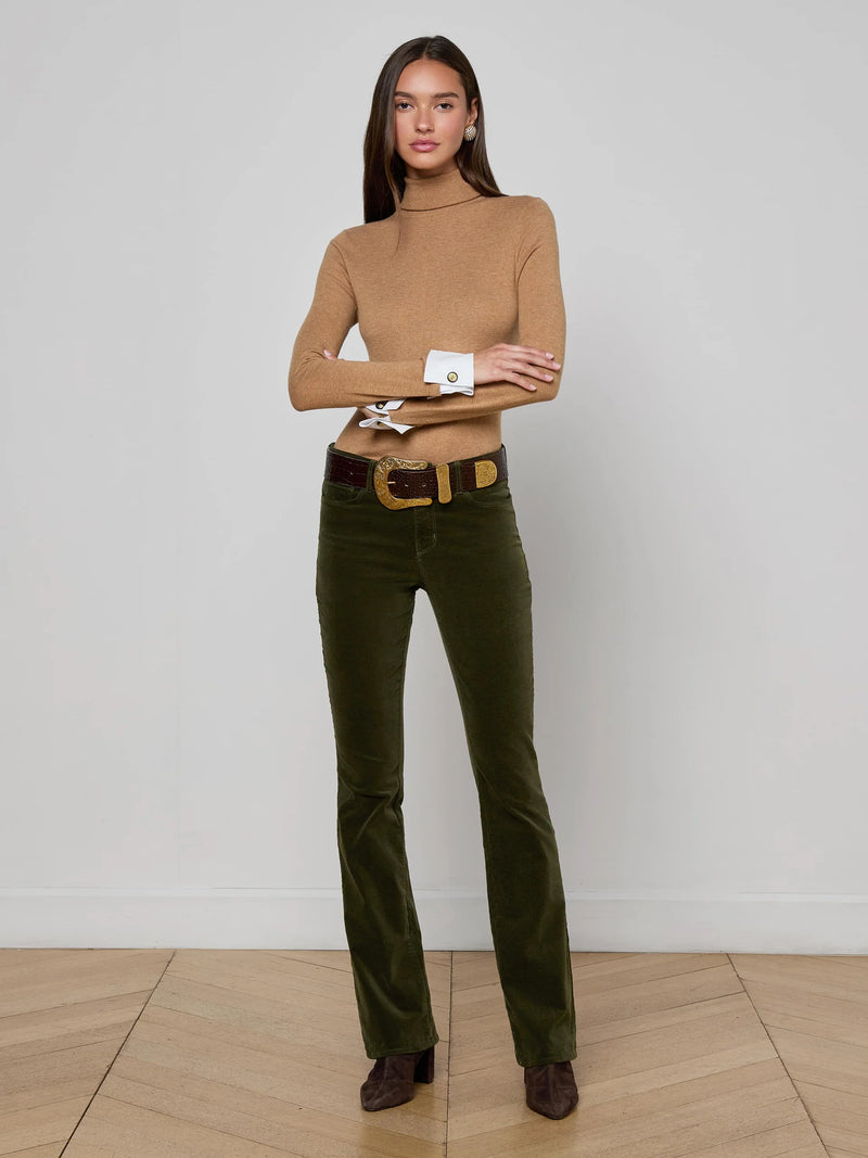 L'agence - Stevie Velvet Jean - Deep Olive