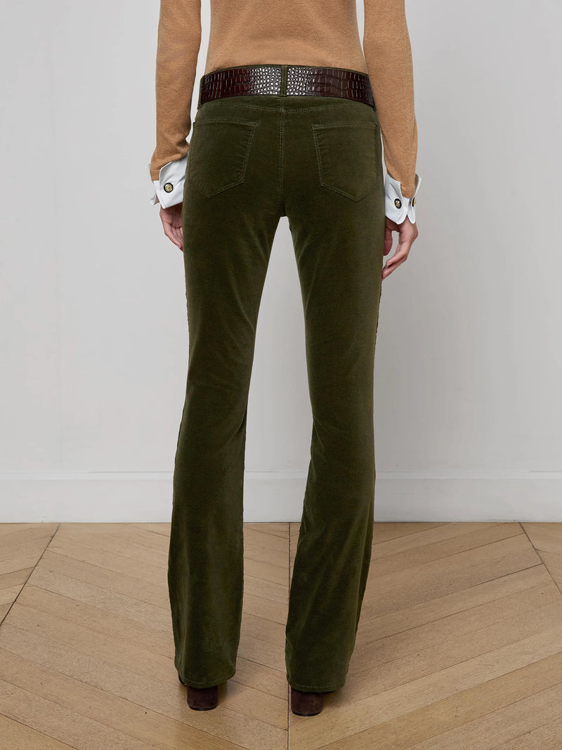 L'agence - Stevie Velvet Jean - Deep Olive