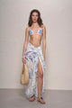 Shani Shemer - Blue Pareo - Blue Mosaic Print