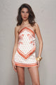 Shani Shemer - Jessie Top - Orange Mosaic Print