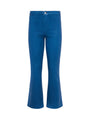 L'agence - Kendra H/R Crop Flare - Stone Blue