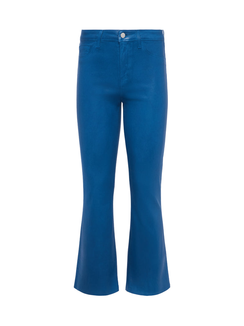 L'agence - Kendra H/R Crop Flare - Stone Blue