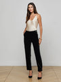 L'agence - Rebel Velvet Trouser - Black
