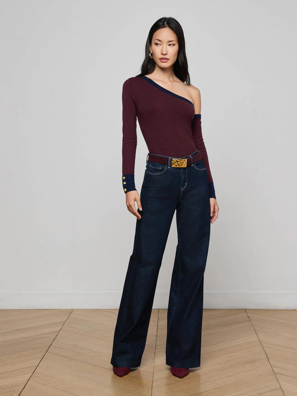 L'agence - Clayton Wide-Leg Jean - New Orleans