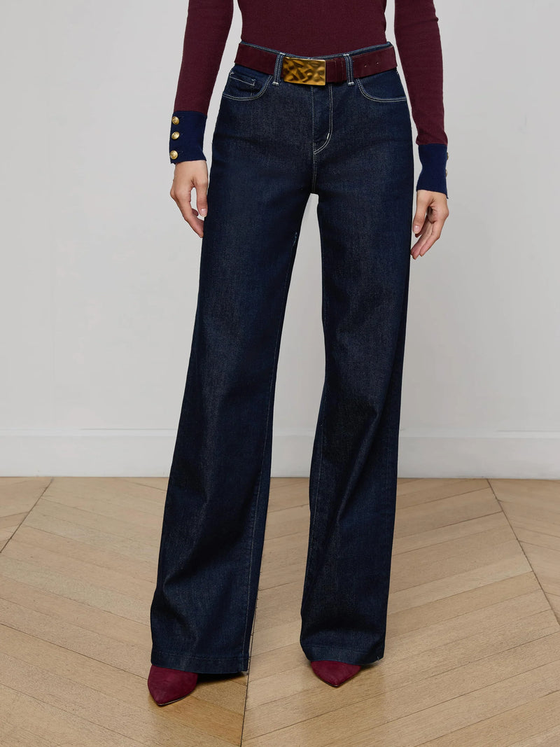 L'agence - Clayton Wide-Leg Jean - New Orleans