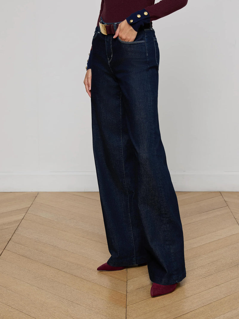 L'agence - Clayton Wide-Leg Jean - New Orleans