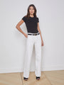 L’agence - Clayton Wide-Leg Jean - Blanc