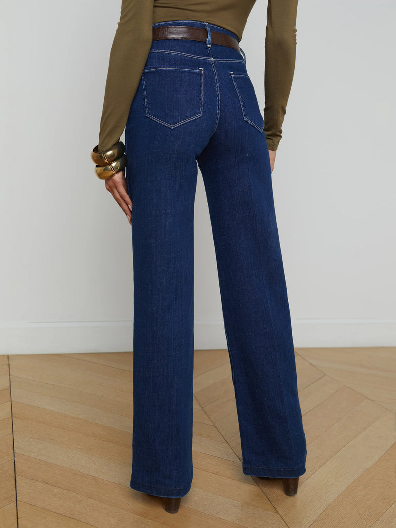 L’agence - Clayton Wide-Leg Jean - Newport