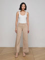 L'agence - Alicent Wide-Leg Jean - Pale Khaki