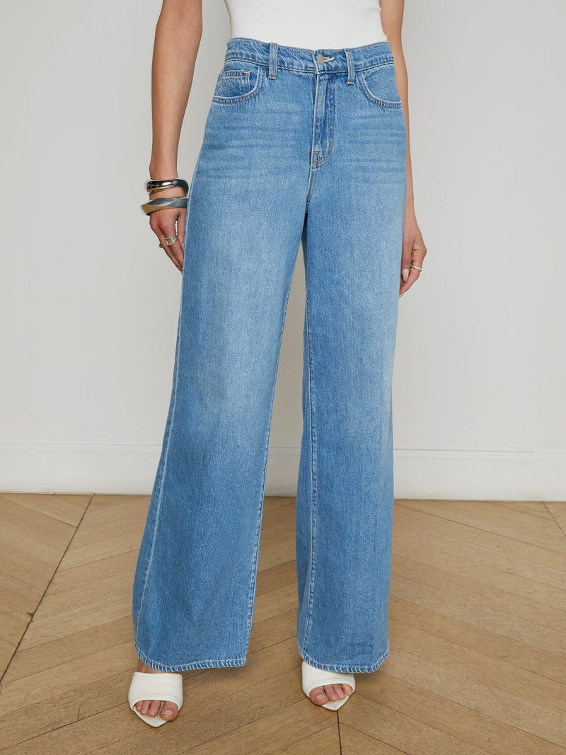 L'agence - Alicent Wide-Leg Jean - Caster