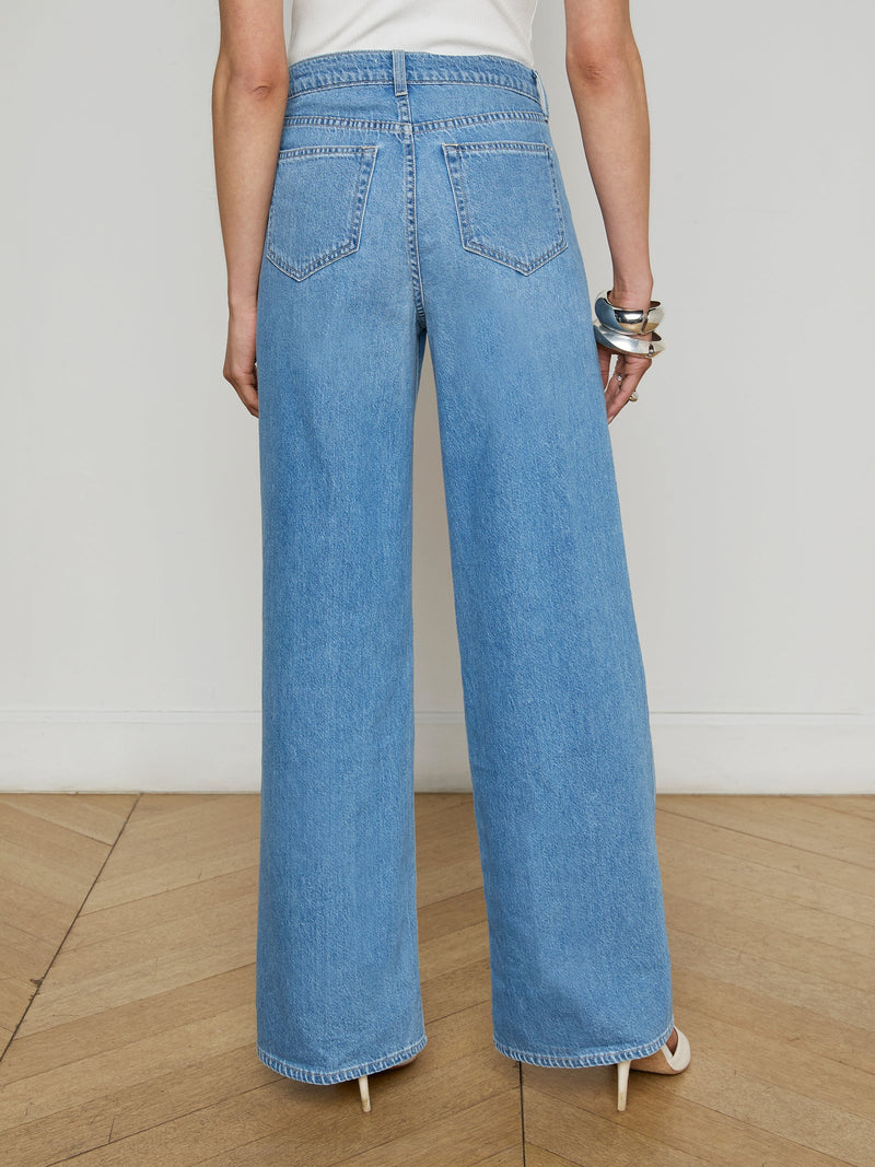 L'agence - Alicent Wide-Leg Jean - Caster