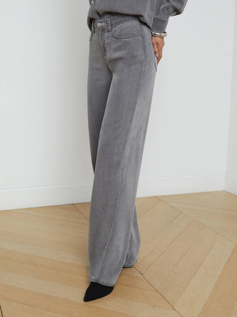 L'agence - Alicent Wide-Leg Jean - Solace