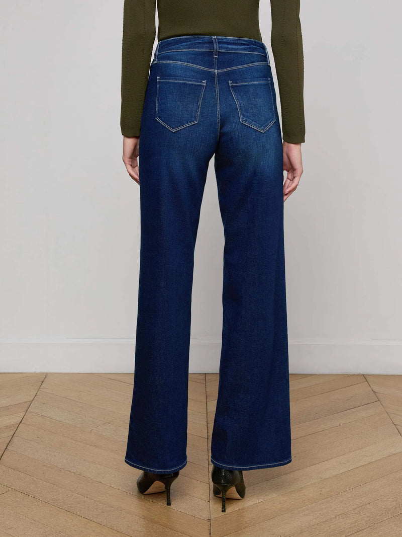L'agence - Alicent Wide-Leg Jean - Sterling
