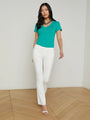 L'agence - Sneeki L/R Sneaker Straight - Blanc