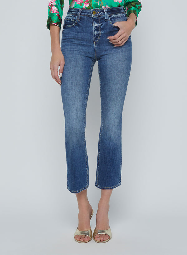L'agence - Tati Coated Micro Boot Jean - Alverez