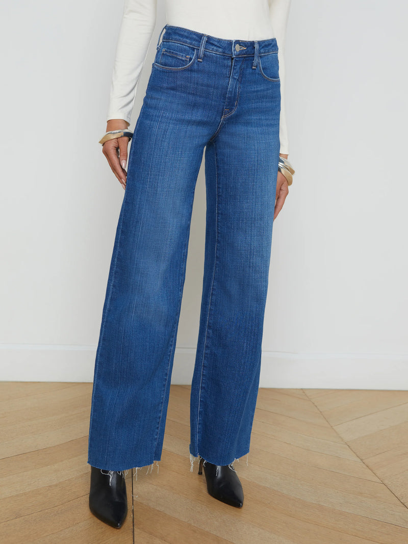 L’agence - Scottie Wide-Leg Jean - Apollo