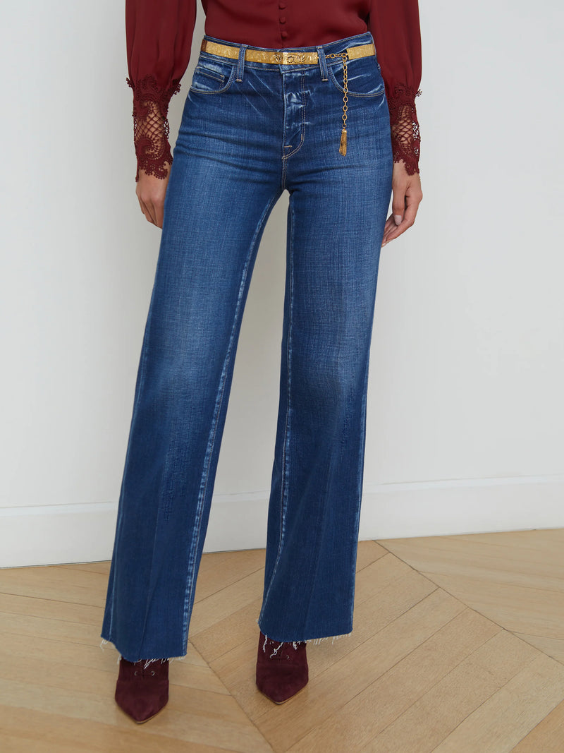 L'agence - Scottie Wide Leg Jean - Desoto