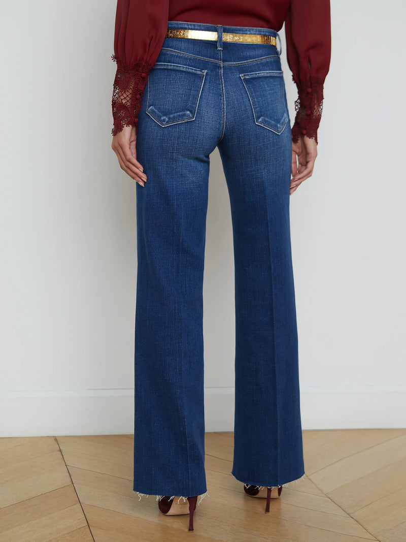 L'agence - Scottie Wide Leg Jean - Desoto