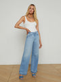 L’agence - Scottie H/R Wide Leg Hem - Zion