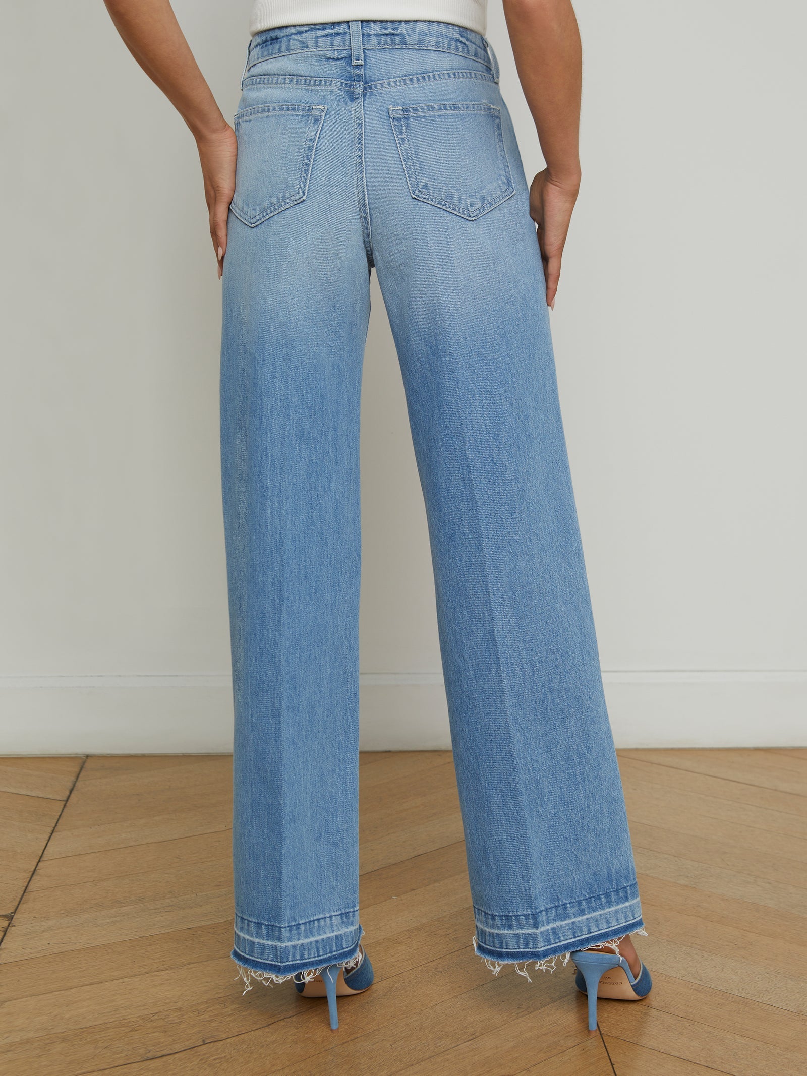 L'agence - Scottie H/R Wide Leg Hem - Zion