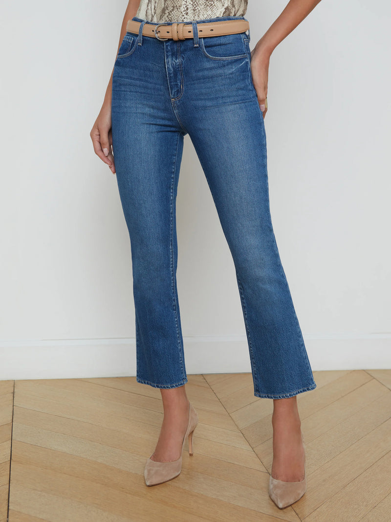 L’agence - Mira H/R Cropped Bootcut Jean - Stockton