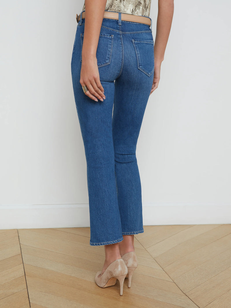 L’agence - Mira H/R Cropped Bootcut Jean - Stockton