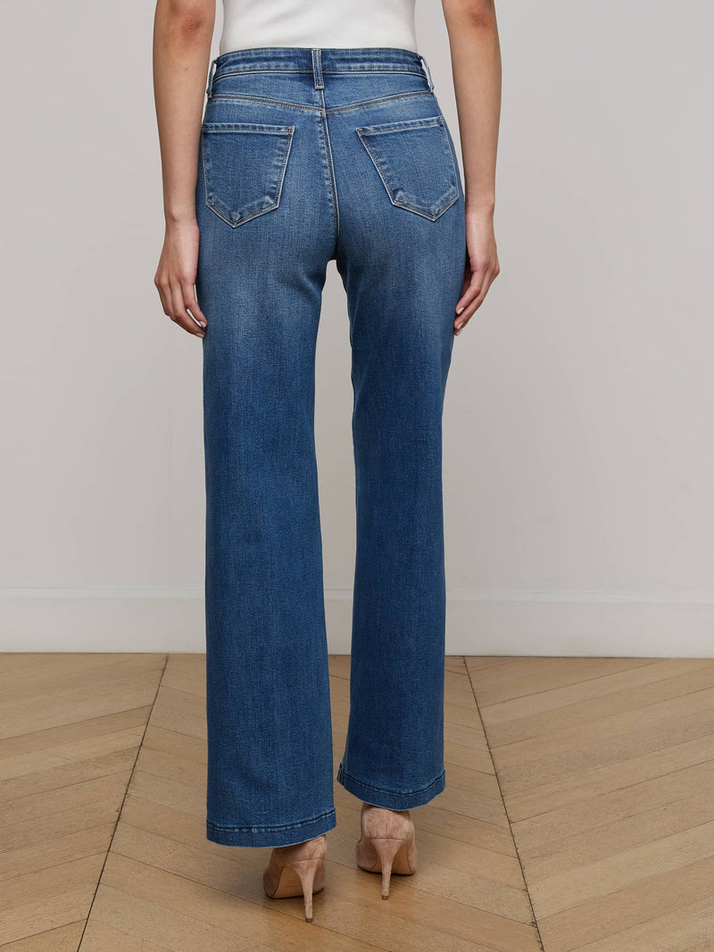 L'agence - Scottie Wide-Leg Jean - Cambridge