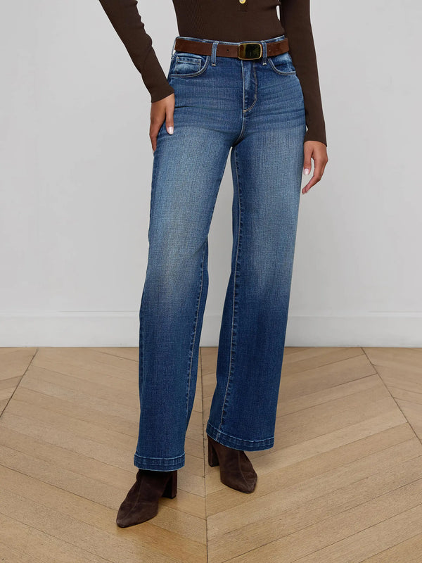 L'agence - Scottie Wide-Leg Jean - Gladstone