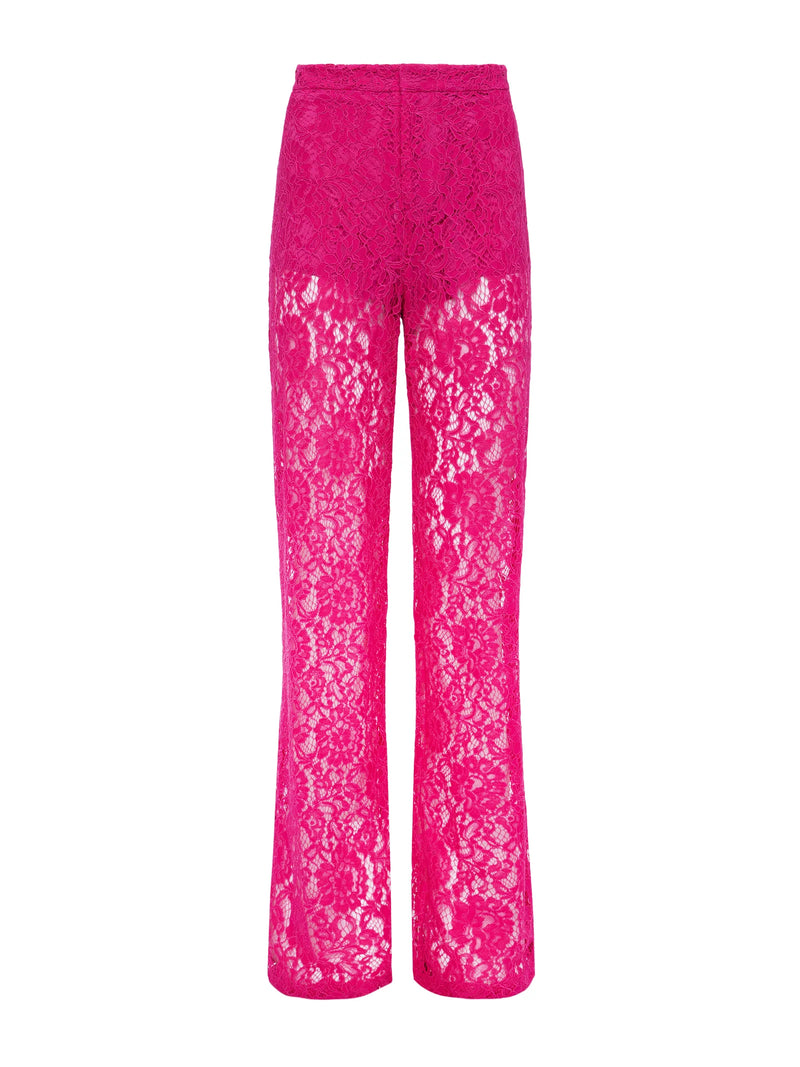 L'agence - Livvy Lace Trouser - Light Ruby