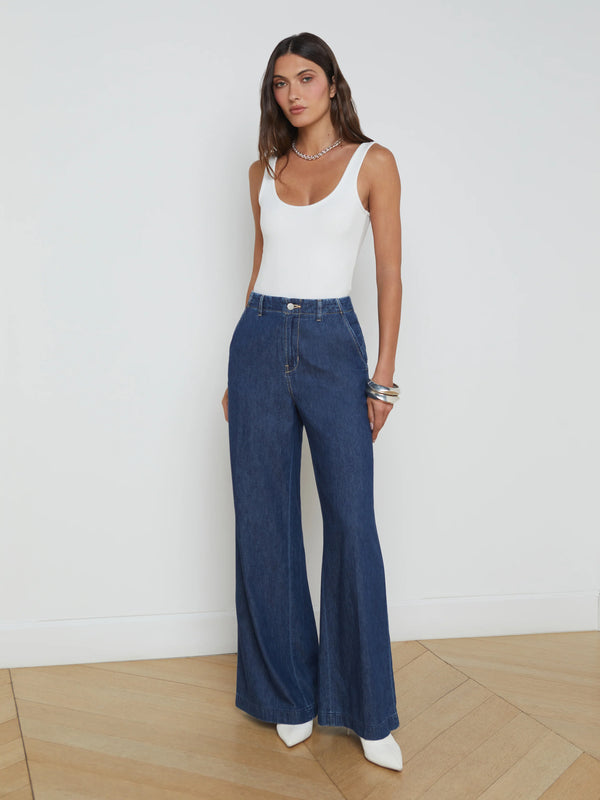 L'agence - Runa Wide-Leg Jean - Newhaven