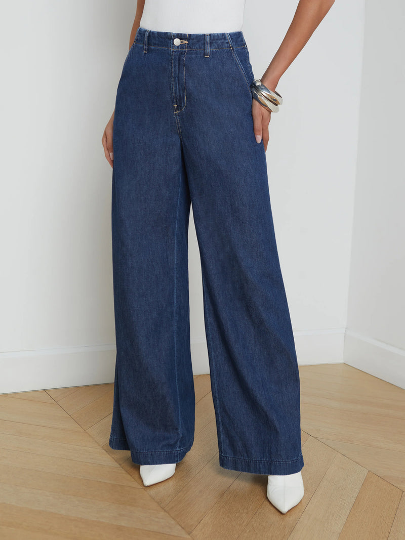 L'agence - Runa Wide-Leg Jean - Newhaven