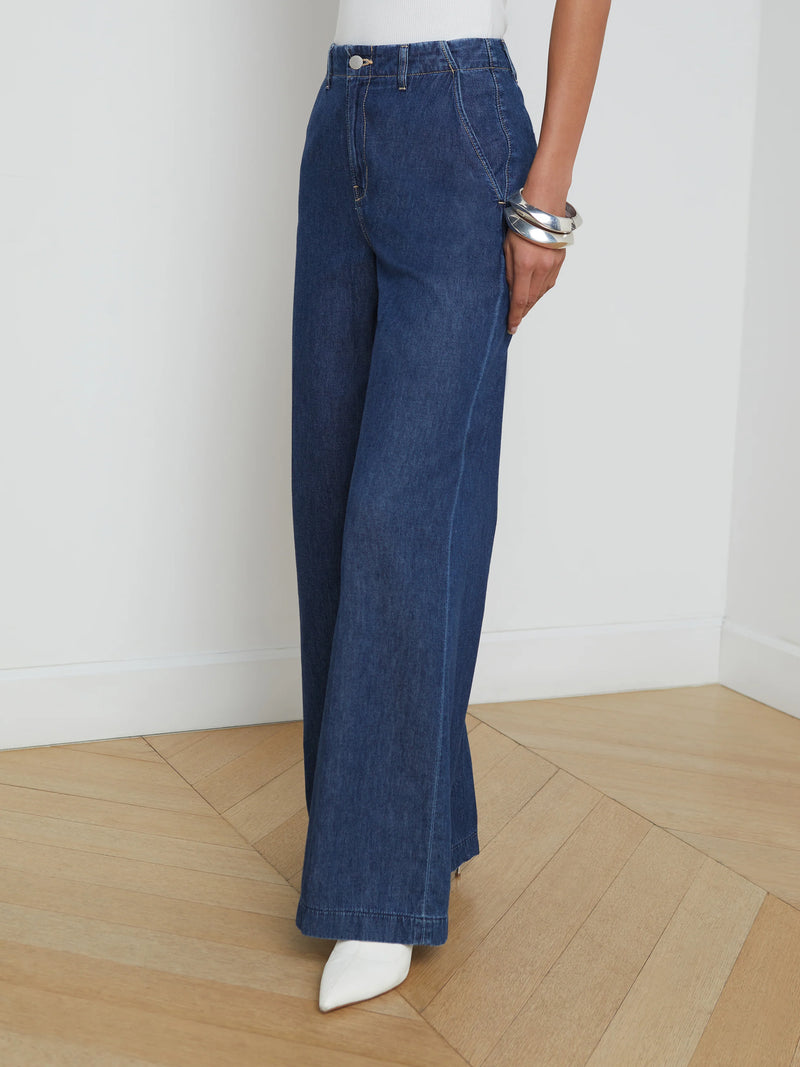 L'agence - Runa Wide-Leg Jean - Newhaven