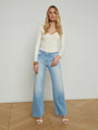 L'agence - Joanne Low-Rise Wide-Leg Jean - Essex