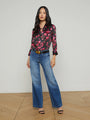 L'agence - Joanne Low-Rise Wide-Leg Jean - Palermo