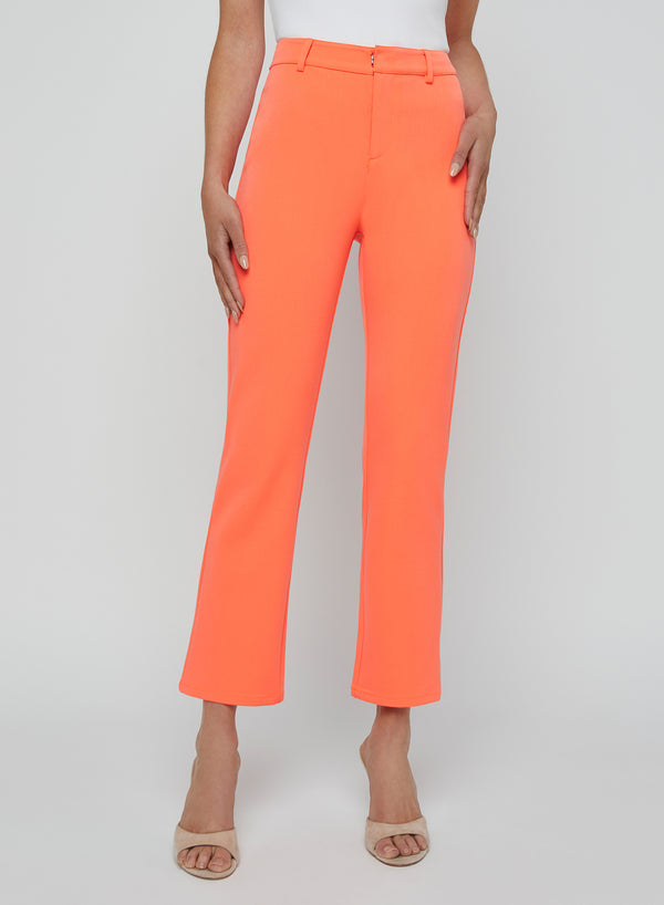 L'agence - Ketra Bootcut Trouser - Electric Coral