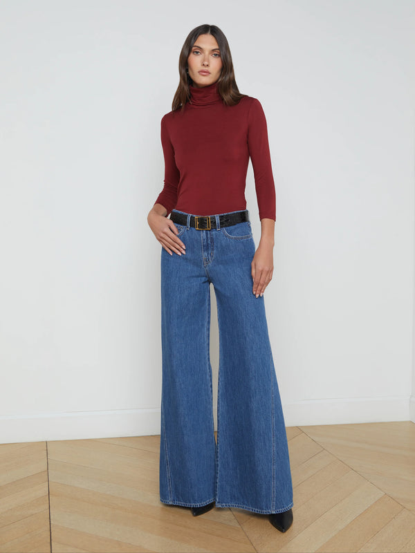 L'agence - Beau Wide-Leg Jean - Glendora